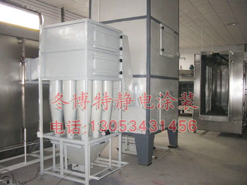 冬博特静电涂装设备厂 专业经销与自产自销小旋风粉末回收机
